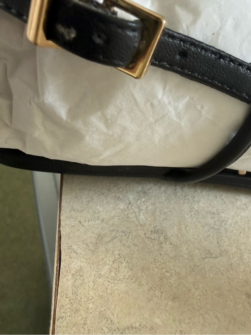 SCHUTZ ELSHA SEWING LEATHER SANDAL 7.5 - Picture 8 of 11
